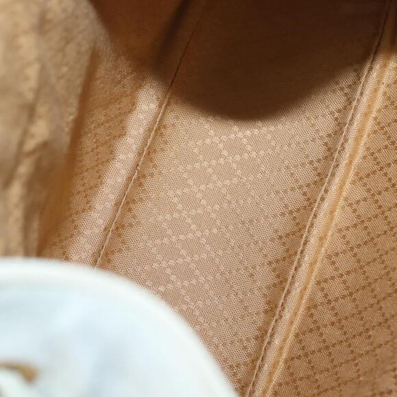 GUCCI Bamboo Backpack Suede Outlet Light Blue Gold 003 2058 9016 Auth 145652 - Picture 11 of 16